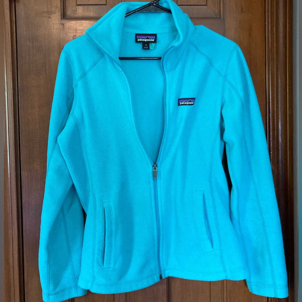 Patagonia Classic Microdini Fleece. Color: aqua. Excellent condition